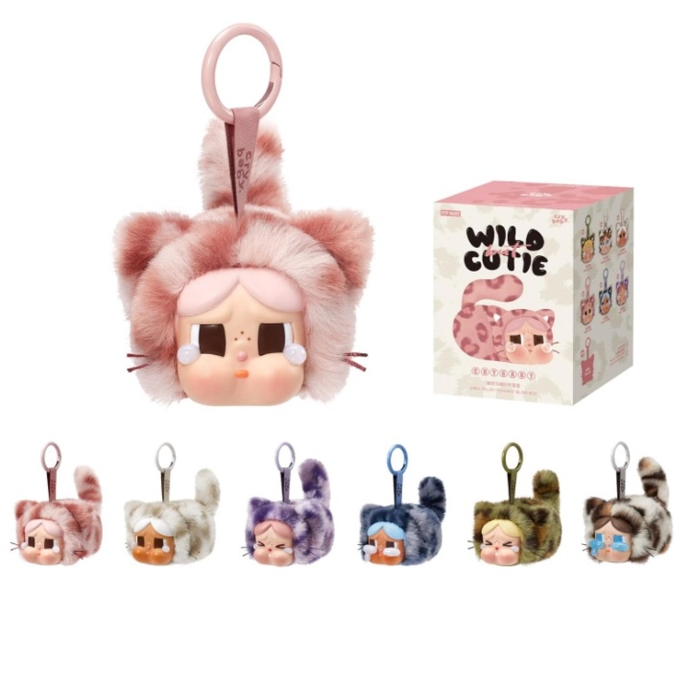 POP MART Crybaby Wild but Cutie Series - Vinyl Plush Pendant Blind Box